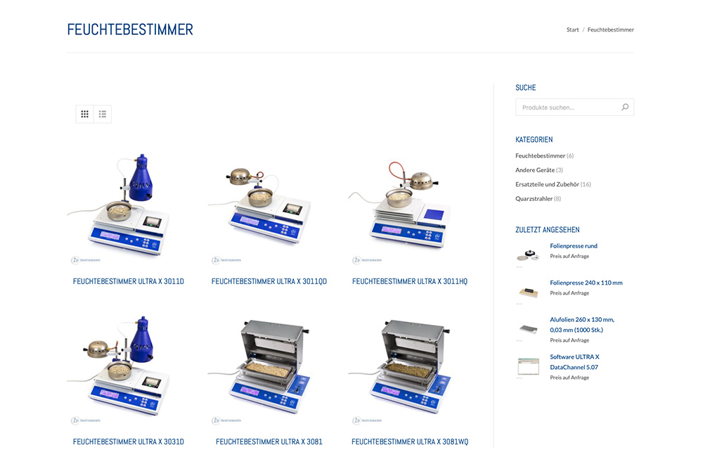 a&p instruments | News | Website Relaunch